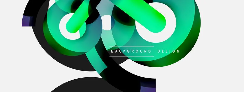 Circle abstract background. Vector illustration for wallpaper banner background 스톡 일러스트