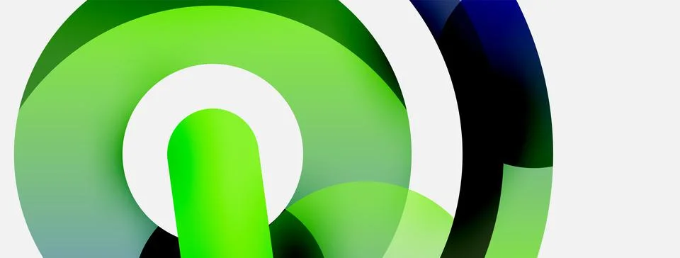 Circle abstract background. Vector illustration for wallpaper banner background Stockillustratie