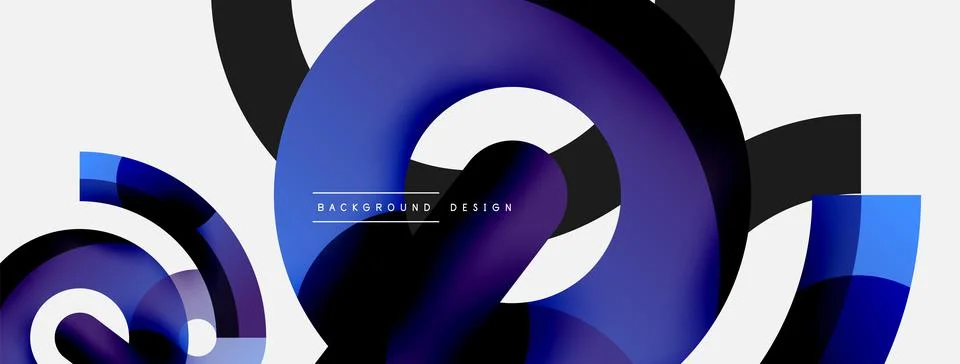 Circle abstract background. Vector illustration for wallpaper banner background 스톡 일러스트