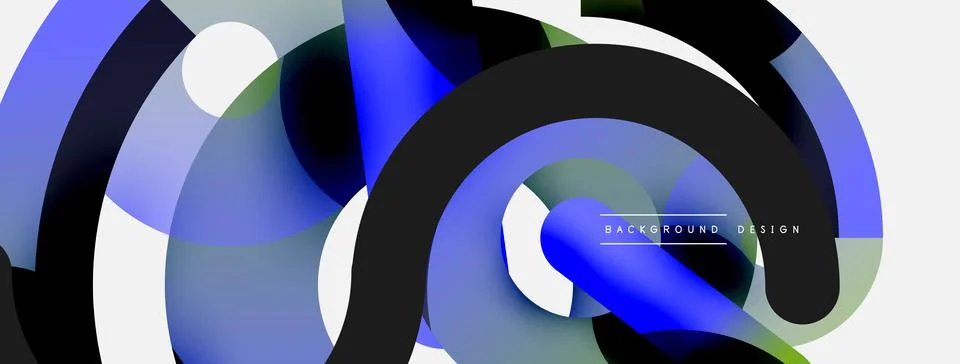 Circle abstract background. Vector illustration for wallpaper banner background 스톡 일러스트