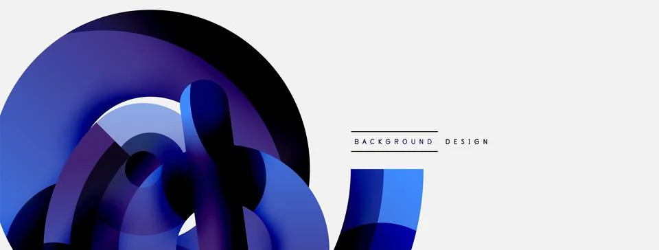 Circle abstract background. Vector illustration for wallpaper banner background 스톡 일러스트