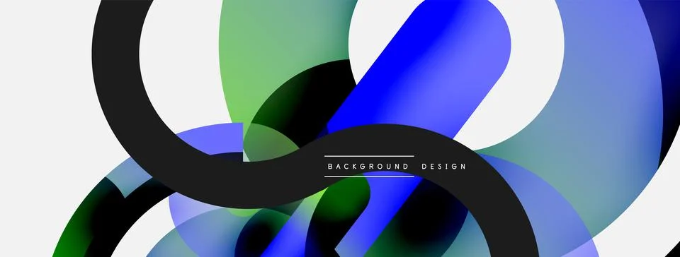 Circle abstract background. Vector illustration for wallpaper banner background 스톡 일러스트