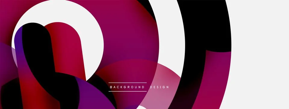 Circle abstract background. Vector illustration for wallpaper banner background 스톡 일러스트