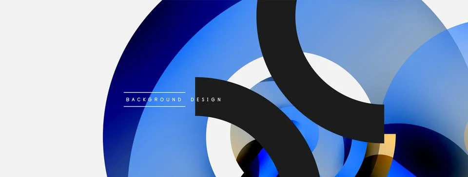 Circle abstract background. Vector illustration for wallpaper banner background 스톡 일러스트