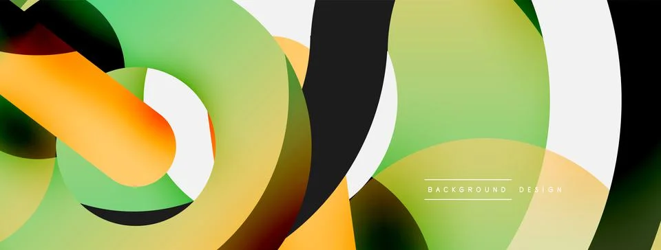 Circle abstract background. Vector illustration for wallpaper banner background 스톡 일러스트
