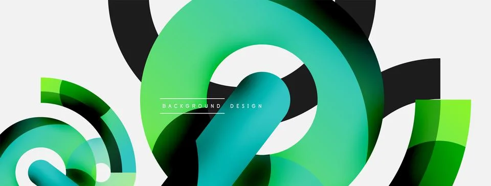 Circle abstract background. Vector illustration for wallpaper banner background 스톡 일러스트