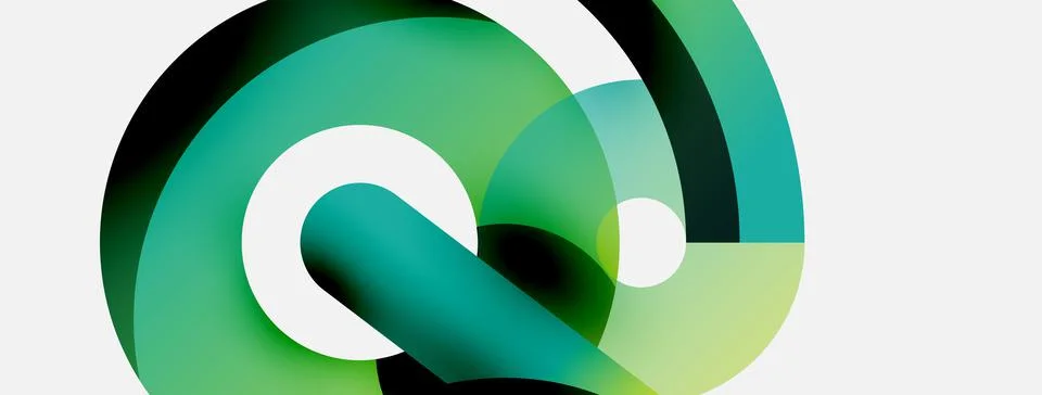 Circle abstract background. Vector illustration for wallpaper banner background 스톡 일러스트