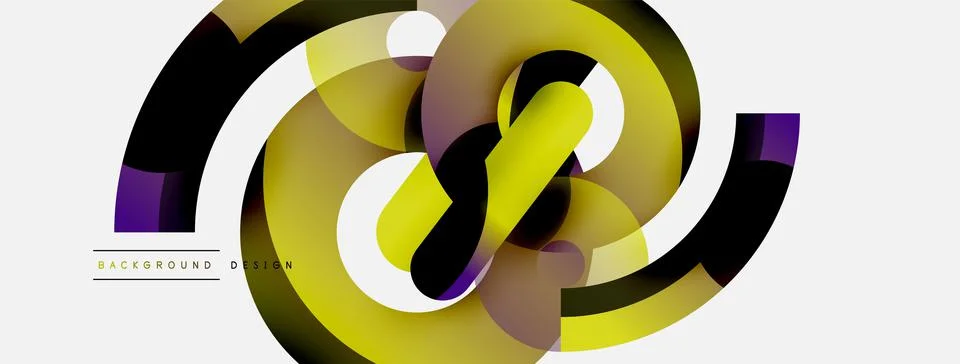 Circle abstract background. Vector illustration for wallpaper banner background 스톡 일러스트