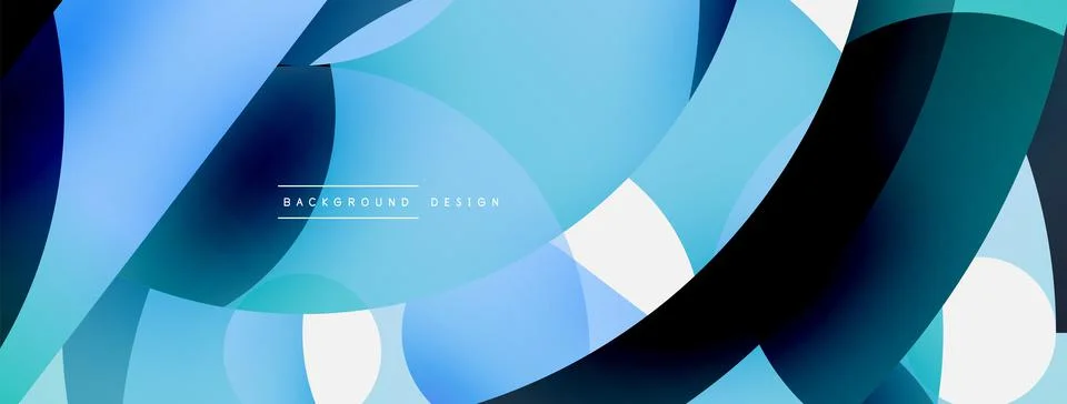 Circle abstract background. Vector illustration for wallpaper banner background 스톡 일러스트