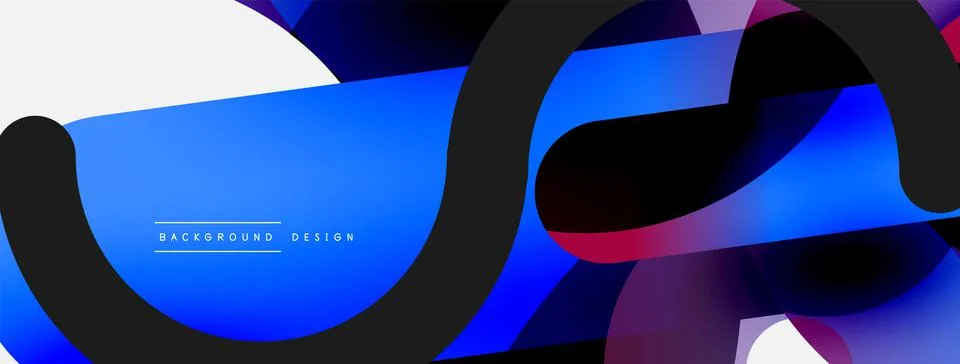 Circle abstract background. Vector illustration for wallpaper banner background 스톡 일러스트