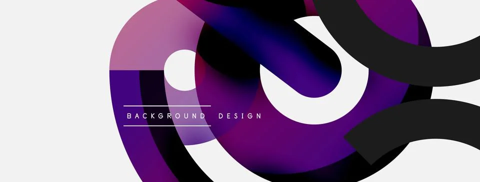 Circle abstract background. Vector illustration for wallpaper banner background 스톡 일러스트