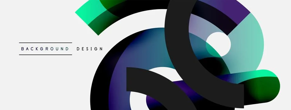 Circle abstract background. Vector illustration for wallpaper banner background 스톡 일러스트