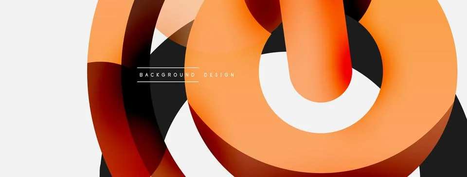 Circle abstract background. Vector illustration for wallpaper banner background 스톡 일러스트