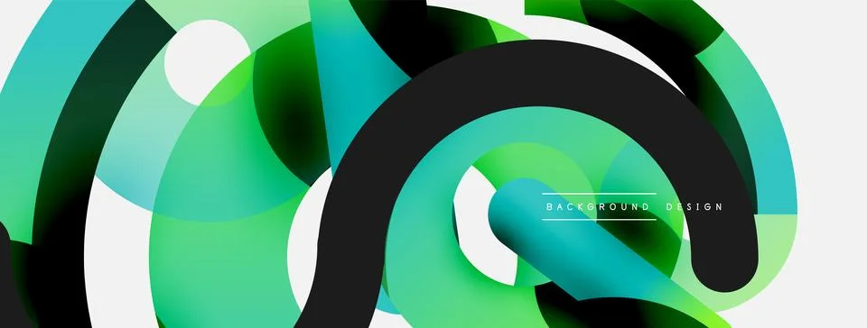 Circle abstract background. Vector illustration for wallpaper banner background 스톡 일러스트