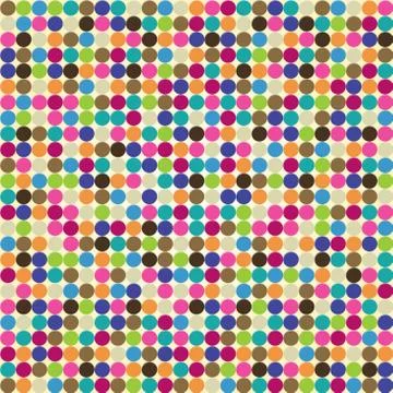 Circle Abstract Pattern Stock Illustration