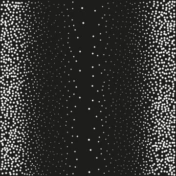 Circle, Abstract Radial Gradient, Fine Black Dots, Circle With Dots, イラスト素材