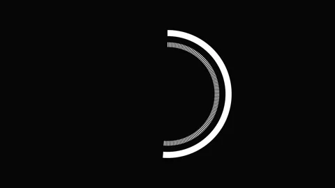 Circle accessories for loading or clock animation Stock Footage 277534270