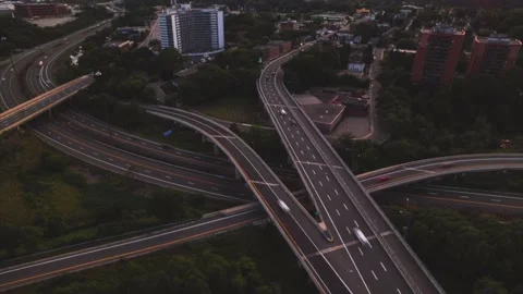 Circle Aerial Hyperlapse Stock Footage 159453450