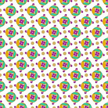 Circle and curl Stock Illustration