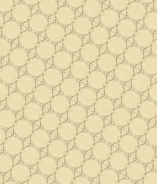 Circle-and-line pattern detail pattern texture with bitter chocolate, cocoa.. Stock Illustration