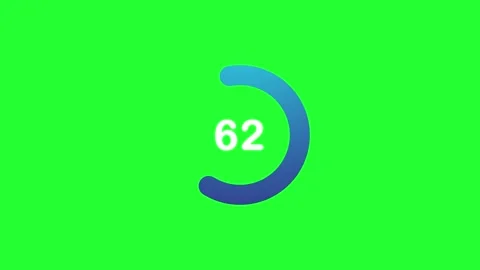 Circle and Numbers animation 스톡 동영상 254896100