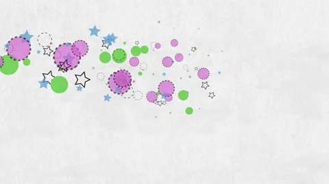 Circle and star background with copy space at the end Stockbeeldmateriaal 3274759