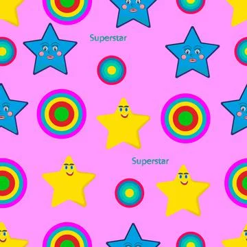 Circle and star. Stock Illustration