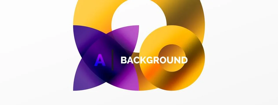 Circle and triangle abstract background. Concept for creative technology イラスト素材