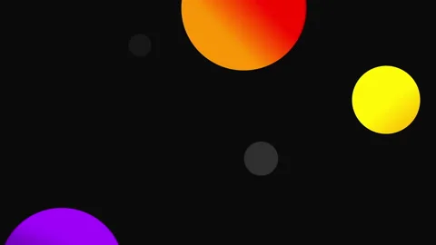 Circle animated background Stock Footage 242582323