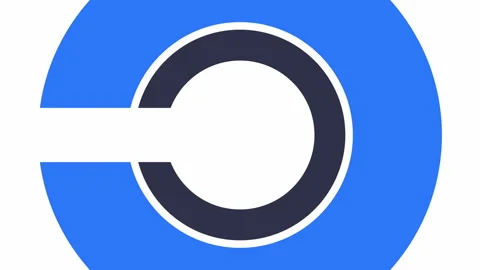 Circle animated background for text Stock Footage 242581988