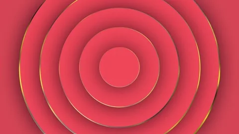 Circle animation background video, elegant aesthetic Video stock 309726238