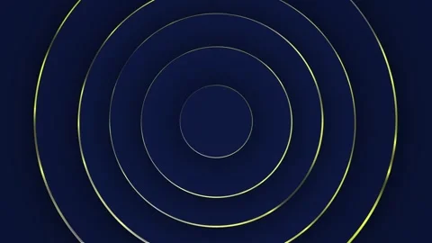 Circle animation background video, elegant aesthetic Video stock 309902252