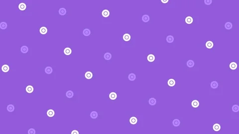 Circle Animation Pattern with Violet Background Stock Footage 247400801