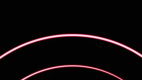 Circle animation video rotation Stock Footage 232060944