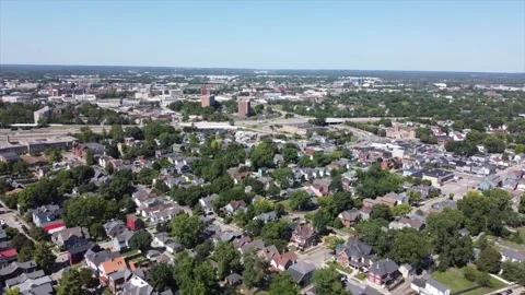 Circle around Dayton 1 Stock Footage 160269719