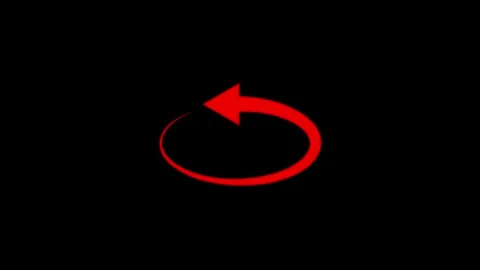 Circle arrow icon. Stock Footage 306557915