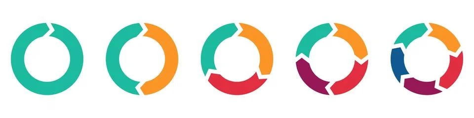 Circle Arrow icon set vector illustration, refresh, reload, Set of circle arr Stock Illustration