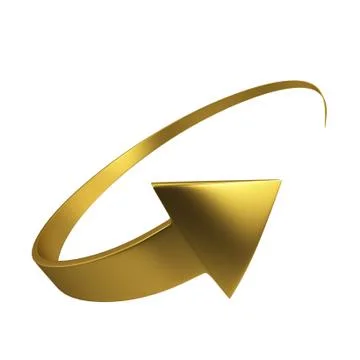 Circle arrow Illustrazione stock