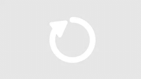 Circle Arrow Loop Icon Animation, Isolated Motion Graphic Symbol Stock Footage 322974833