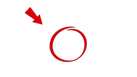 Circle arrow sign animated icon circle symbol and arrow marker 4k Stock Footage 328202451