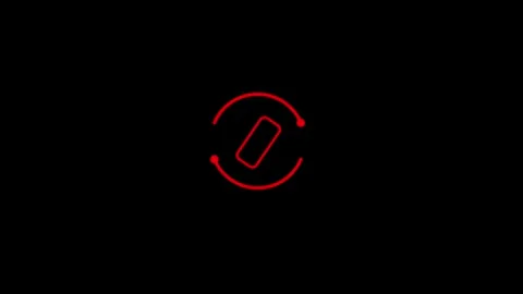 Circle arrow with update restore icon animated video Stock Footage 291427372