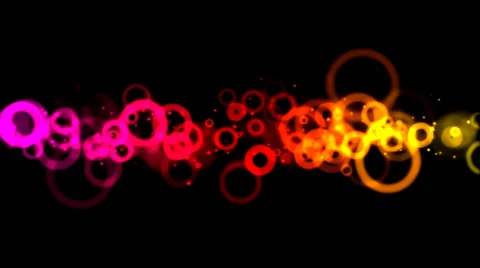 Circle Background Animation - Loop Stock Footage 34124021