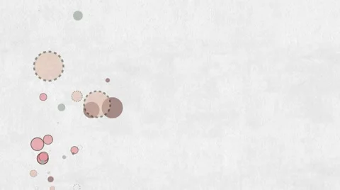 Circle background with copy space on the right Vídeo Stock 3251257