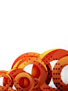Circle background design Stock Illustration