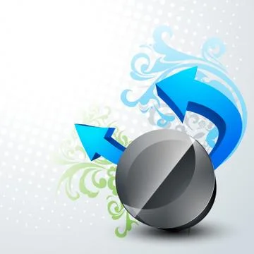 Circle background Stock Illustration