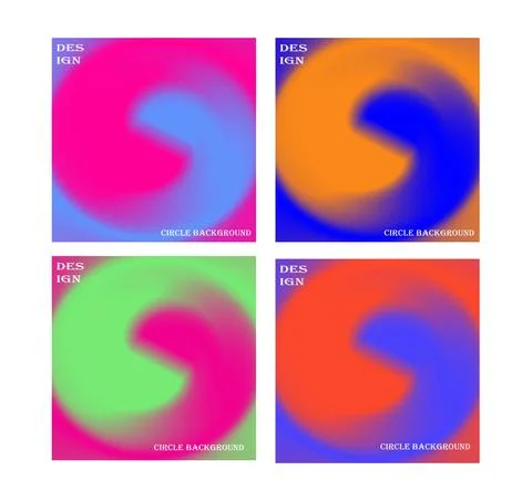 Circle Background Stock Illustration