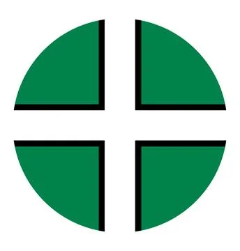 Circle badge County Devon flag button vector illustration 库存插图