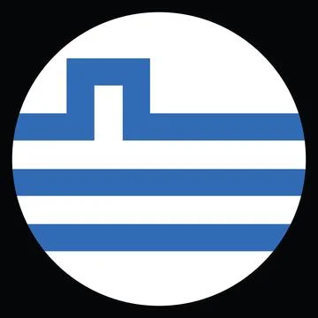Circle badge Podgorica flag button vector illustration イラスト素材