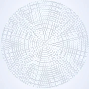 Circle of balls 库存插图