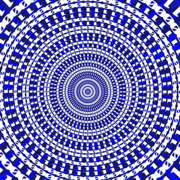 Circle binary background. Stock Illustration